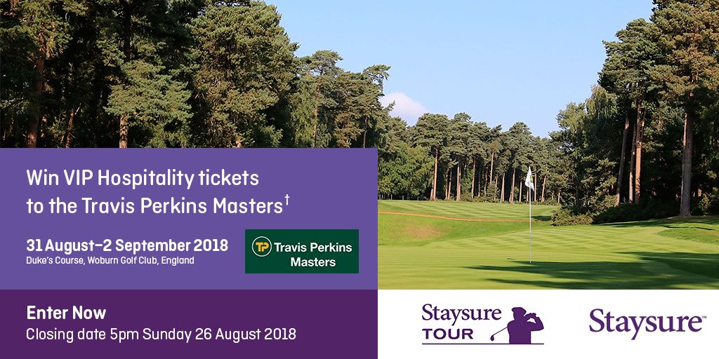 Win VIP Tickets To The Travis Perkins Masters At Woburn