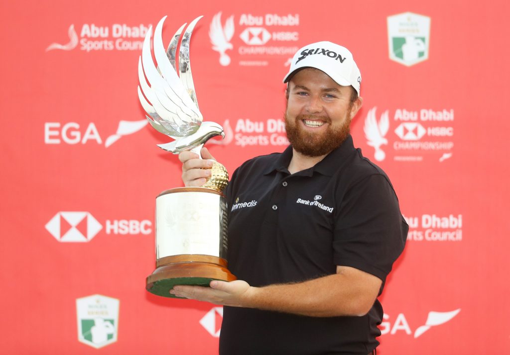 2019 Abu Dhabi HSBC winner Shane Lowry
