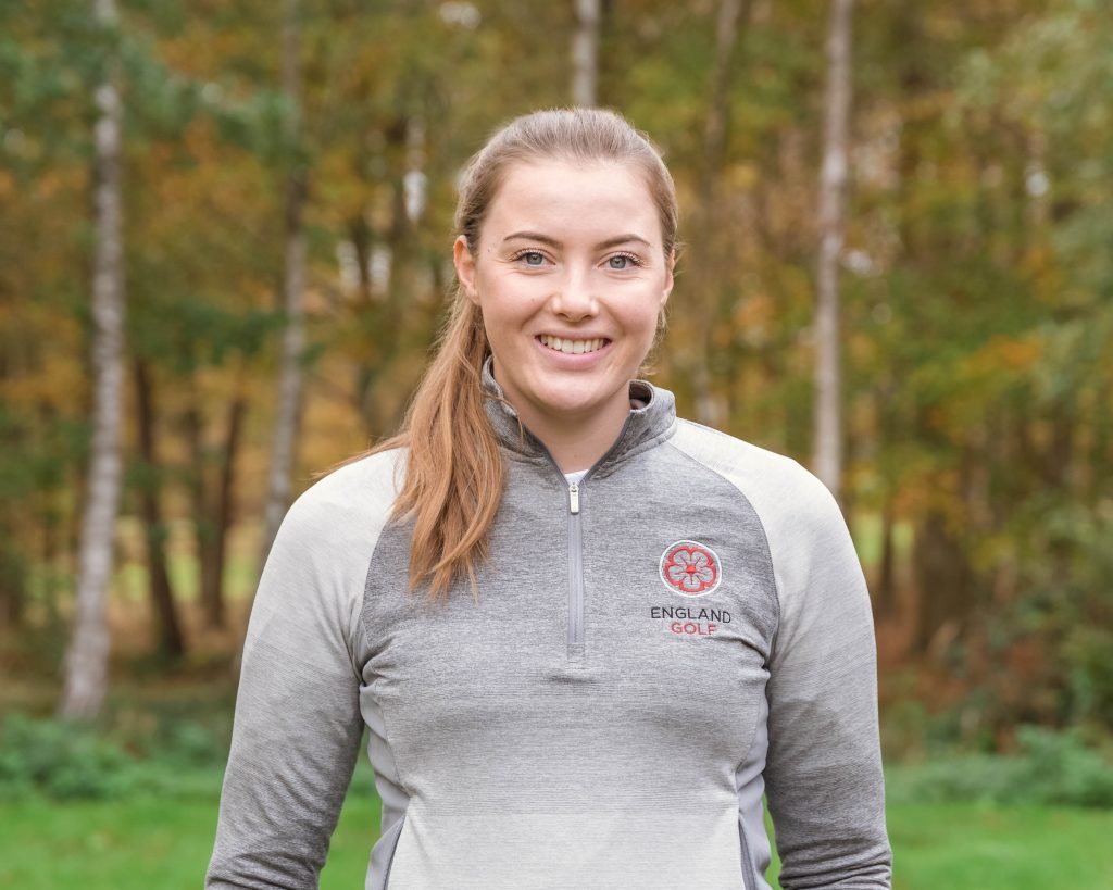 Essex’s England Women’s Amateur Champion Georgina Blackman, from Chelmsford Golf Club