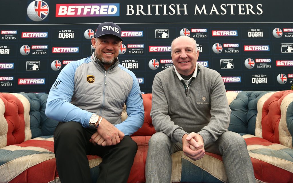 Lee Westwood and Close House owner Graham Wylie