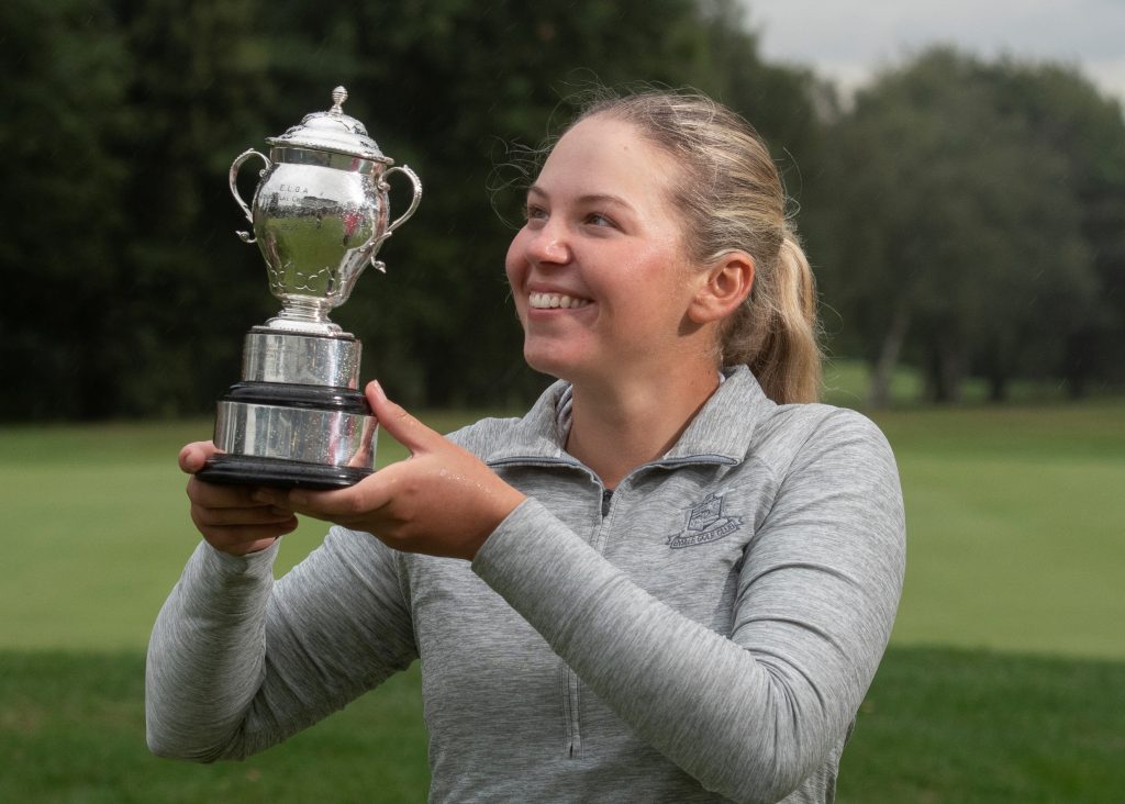 Austria’s Isabella Holpher 2018 English Women’s Open Amateur Strokeplay champion