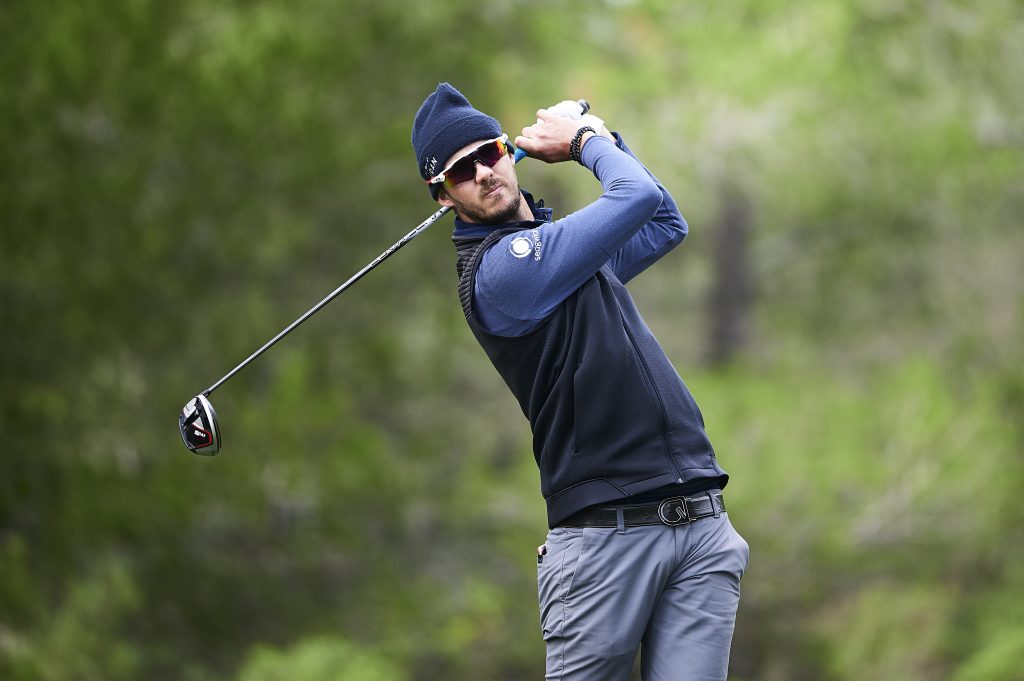 Denmark’s Benjamin Poke who led the European Tour Qualifying School’s Final Stage after three rounds