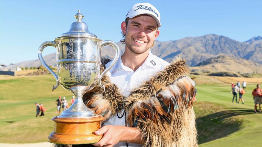 2019 New Zealand Open winner Zach Murray