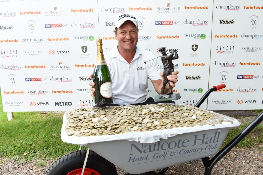 Jarmo Sandelin 2019 Farmfoods British Par 3 Championship winner