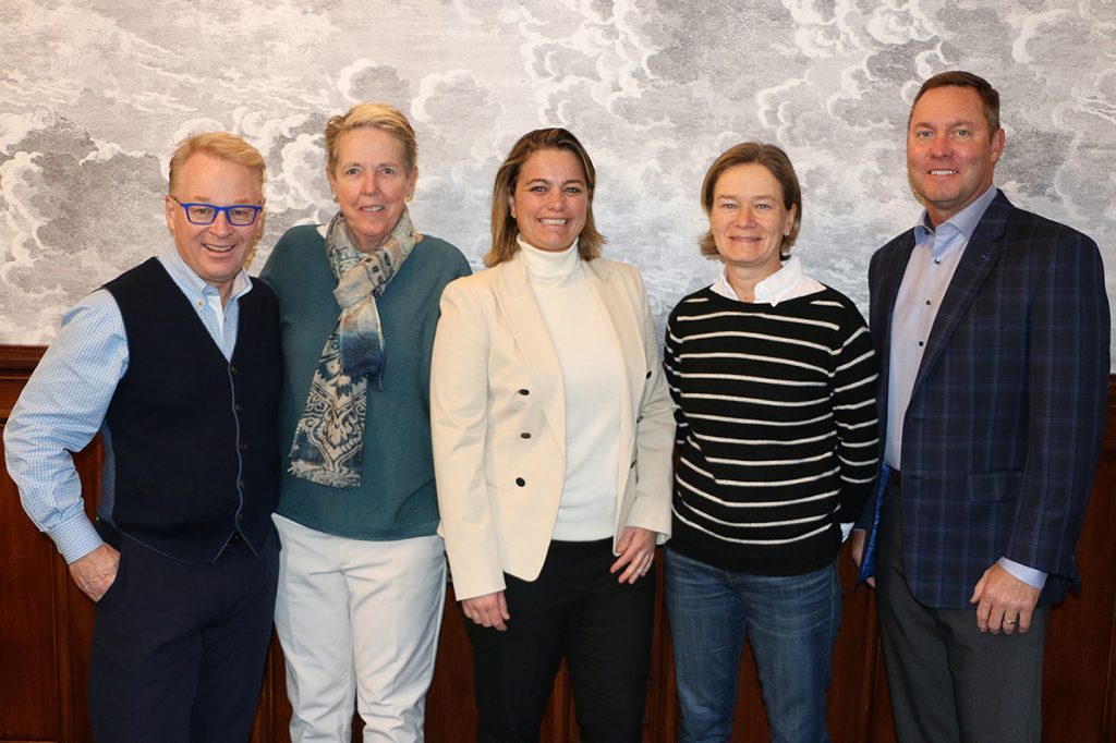 Directors on the new LET-LPGA joint venture who announed a €4.5million increase in prize money for the 2020 season