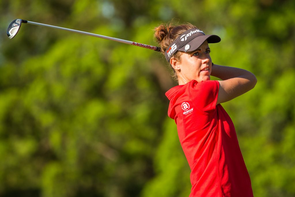 Wellingboro Golf Club’s Meghan MacLaren will aim for her third Women’s New South Wales Open title at Dobbo Golf Club