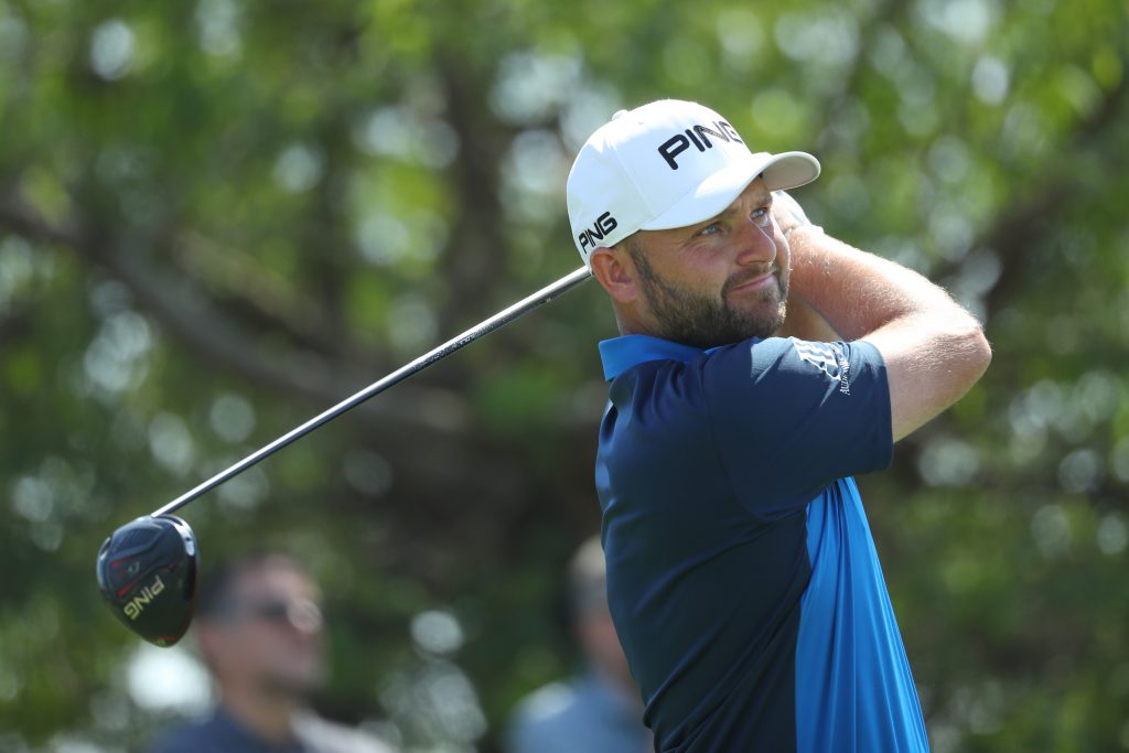 Andy Sullivan is tied at the top of the Commercial Bank Qatar Masters leaderboard alongside Spaniard Jorge Campillo on 10-under at Education City Golf Club