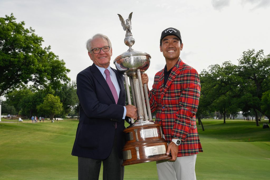 2019 Charles Schwab Challenge winner Kevin Na
