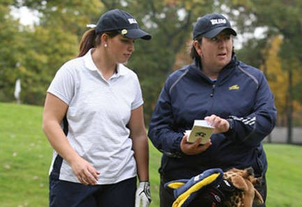 Welsh international Natasha Gobey earned a golf scholarship at the University of Toledo