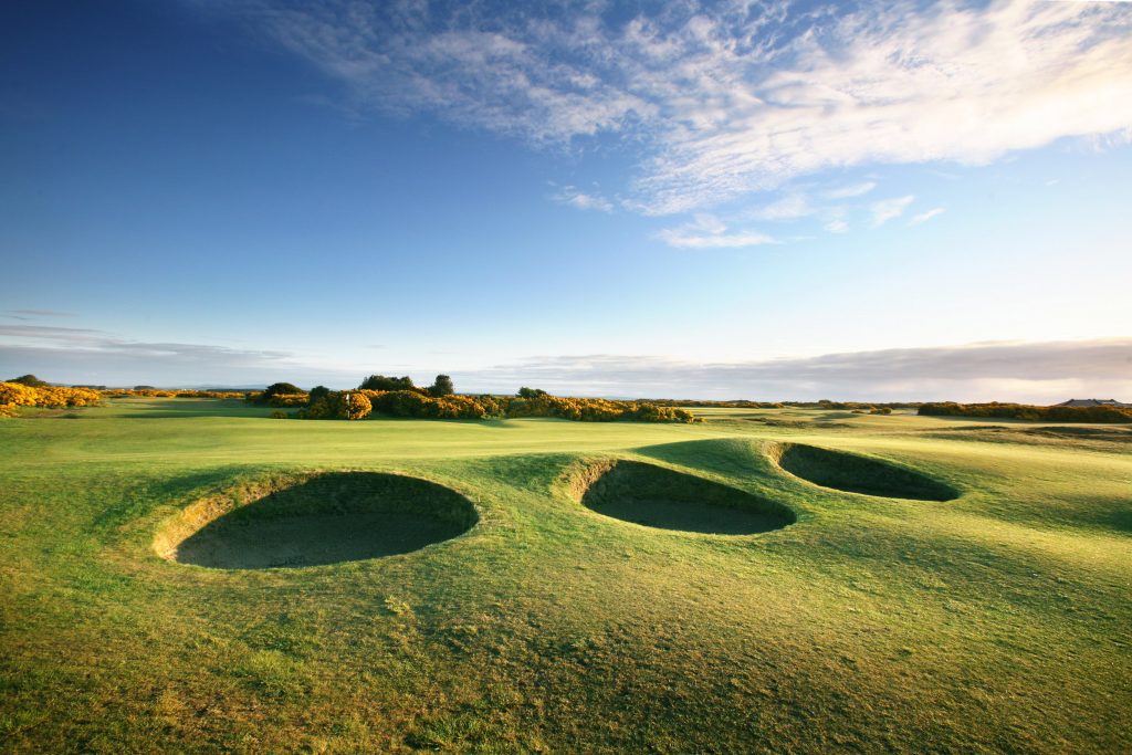 The ninth hole on St Andrews New Course