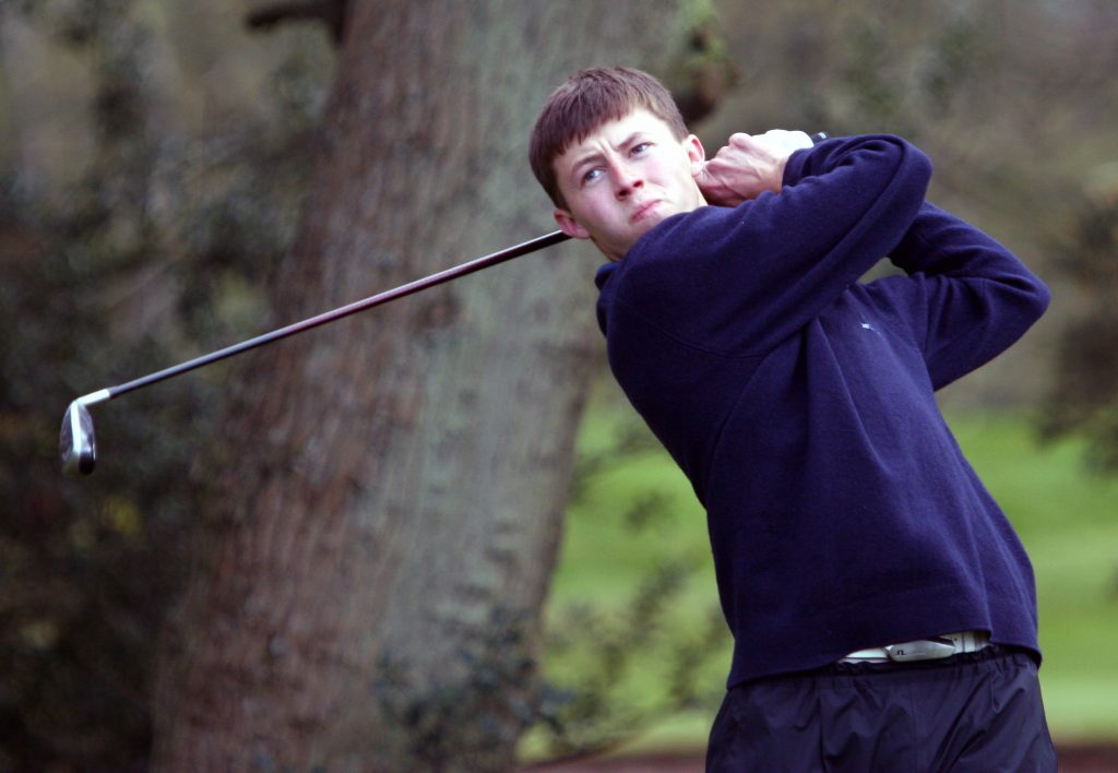 Matt Fitzpatrick winner of the 2012 Selborne Salver, at Blackmoor Golf Club