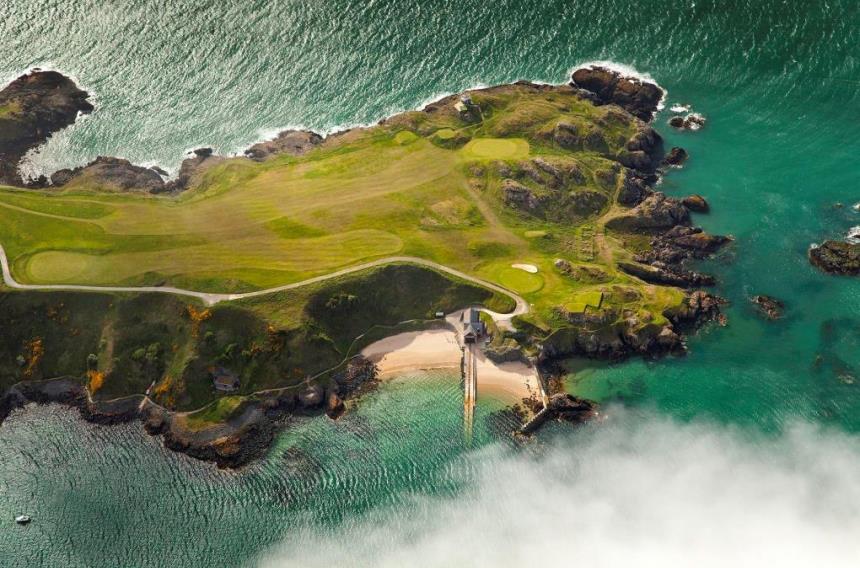 The spectacular back nine on Nefyn’s Old Course in North Wales