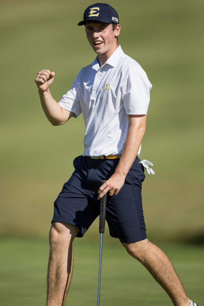 Archie Davies beat Aberdovey’s Connor Jones 8&7 in the 2019 Welsh Amateur Final at Tenby Golf Club