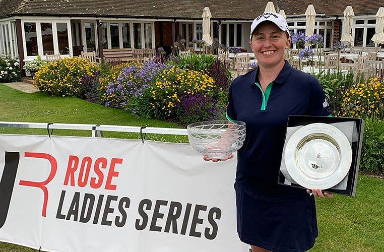 The LET’s Gemma Dryburgh won her second Rose Ladies Series event at Royal St George’s