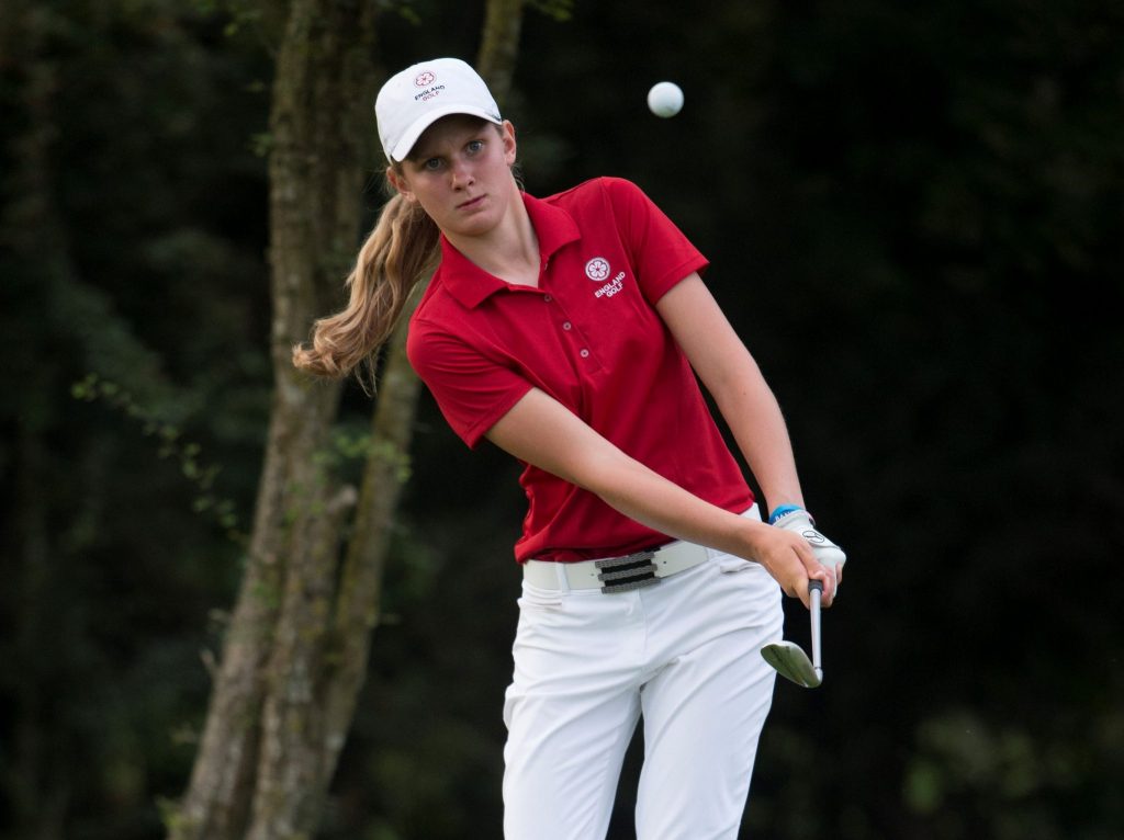 Emily Price, a former England junior international who plays golf for Kent State University