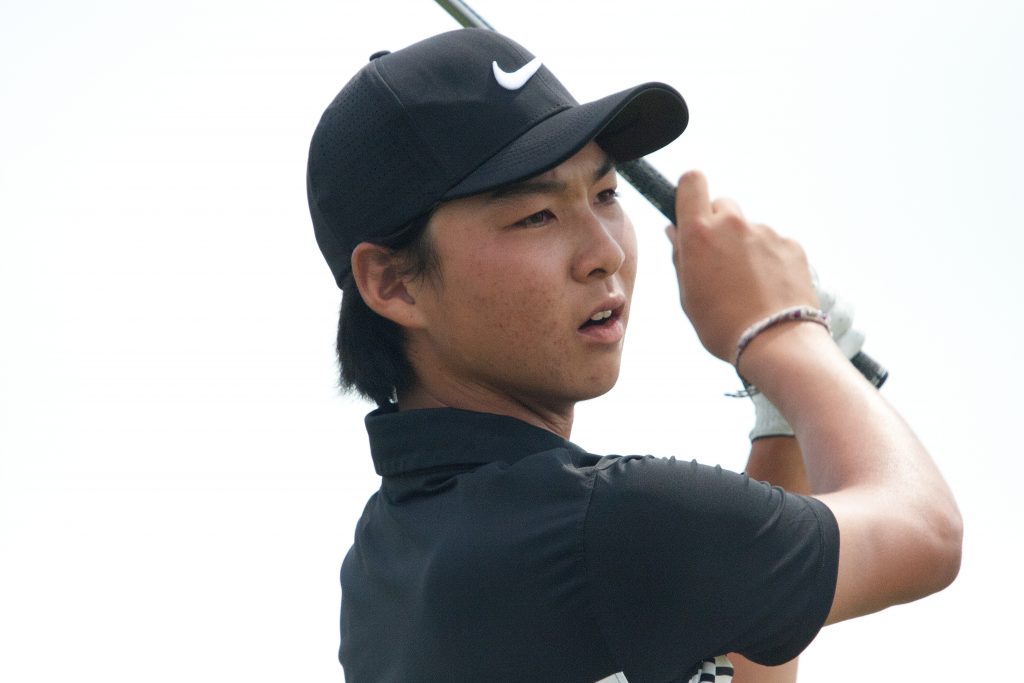 Australia’s former US Junior Champion Min Woo Lee