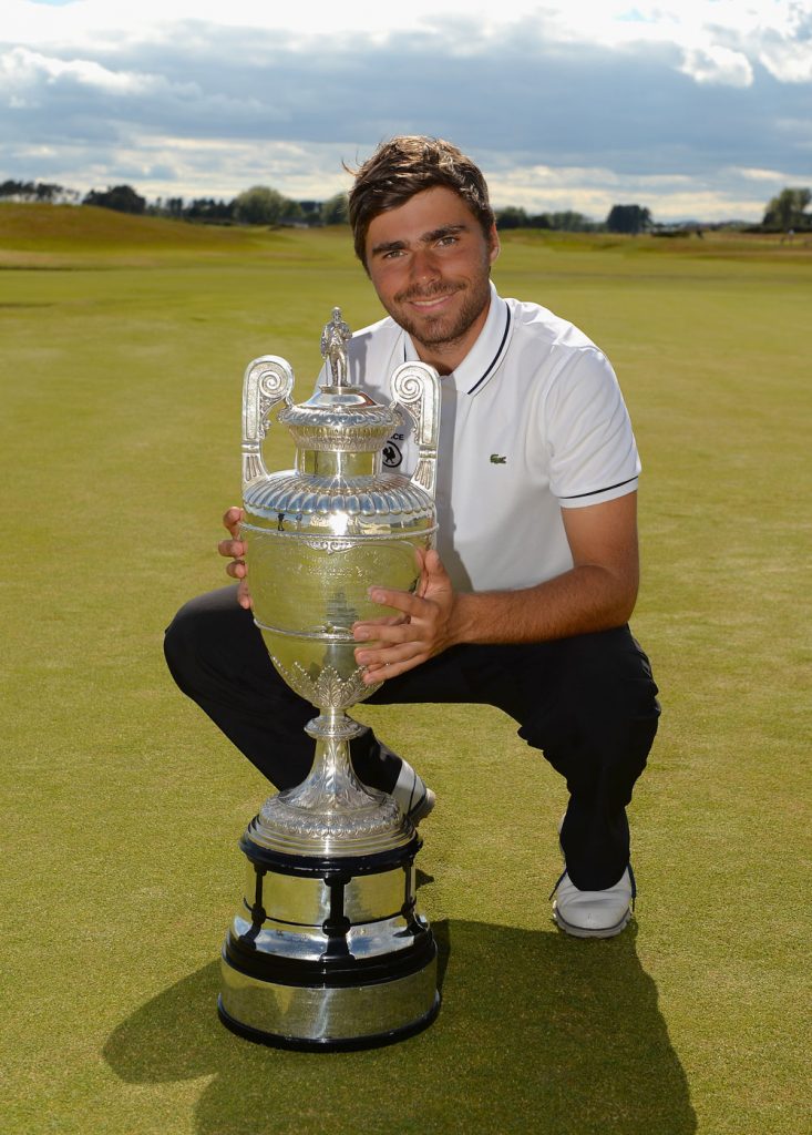 2015 Amateur Champion Romain Langasque, from France, who beat Scotland’s Grant Forrest 4&2 in the final at Carnoustie
